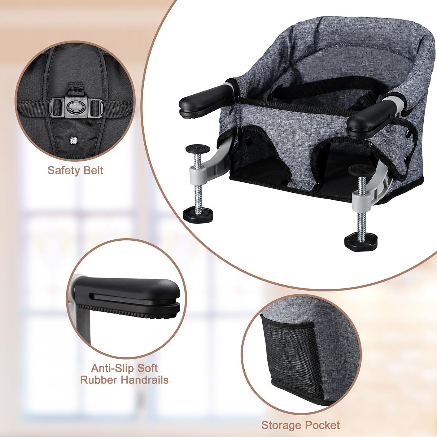 Nomadic high chair